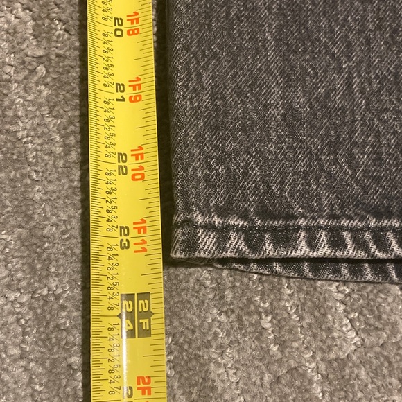 Gap Barrel Jean High Rise in Washed Black Denim 28/6P / Style 600210 - Picture 10 of 11